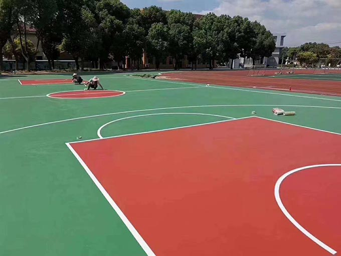 哈爾濱學(xué)校道路劃線 比賽場地劃線
