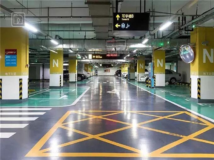 商場車位線